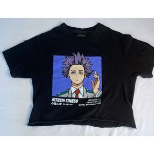 My Hero Academia‎ Hitoshi Shinso T-Shirt XL Cropped Hem DIY Anime Funimation